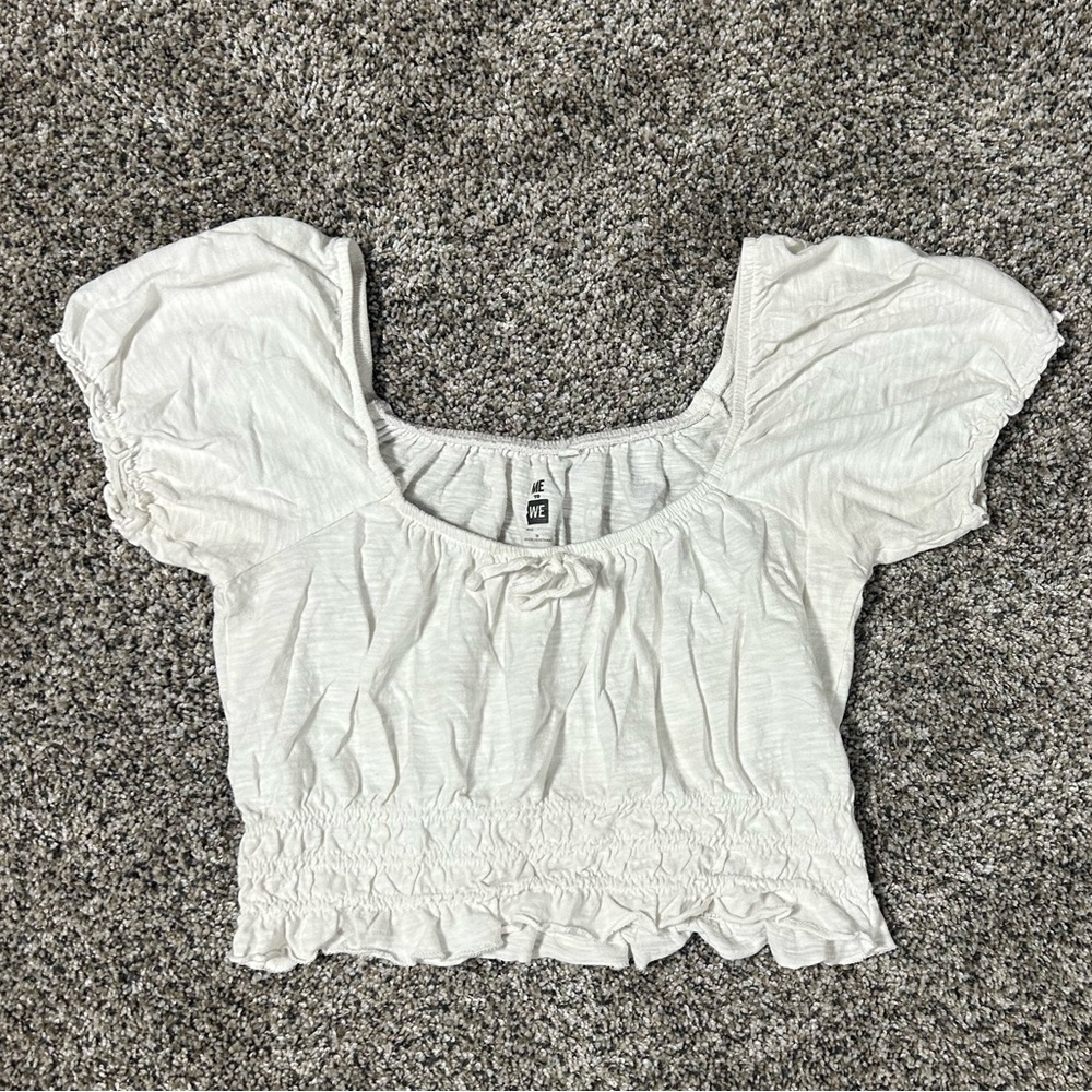 Dainty crop blouse 🎀